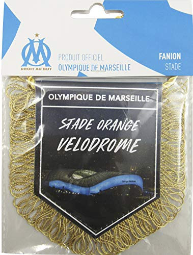 OLYMPIQUE DE MARSEILLE Fanion - Collection Officielle Om - Football Ligue 1