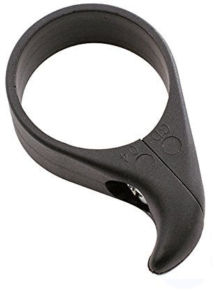 Deda Elementi Dog Leash - Black Solid Clip