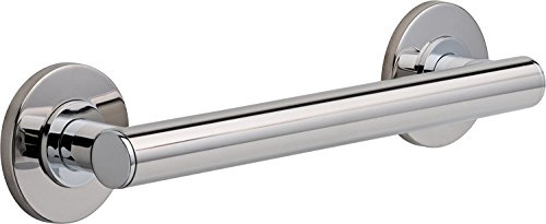 DELTA FAUCET 41812 Contemporary Grab Bar, 12-Inch, Chrome