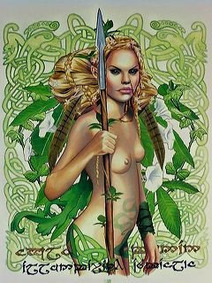 brucero – Merlin – 40 x 50 cm Kunstdruck/Poster