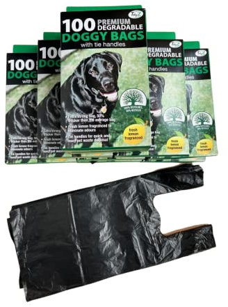 1000 Doggy Bags Scented Extra Strong Dog Cat Poo Waste Toilet Pet Bag Fragrance