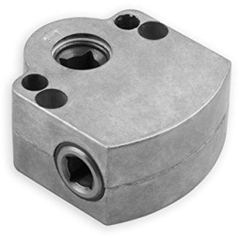 DIWARO® S090 Rolladengetriebe | Untersetzung 3:1 | Antrieb 6mm Innenvierkant | Abtrieb 7mm Innenvierkant | Kurbelgetriebe, Kegelradgetriebe, Schneckengetriebe für Rolladen Stahlwelle im Rolladenkasten