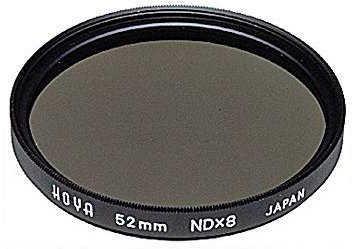 Hoya ND 8 HMC Filter für Kamera 37 mm, schwarz/grau
