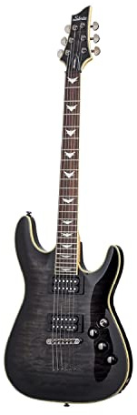 Schecter Omen Extreme 6 See-Thru Black