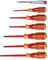 Connex COX336207 Elektriker-Schraubendreher-Satz VDE, 2-Komponenten-Griffe, 7-teilig