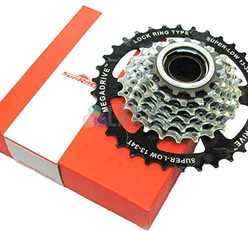 SunRace Sunrace Sturmey- Archer MFM4S 7CV Freewheel, zahntauglich, 7-Gang-Gewinde, verchromt