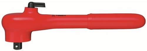 KNIPEX Umschaltknarre, 3/8-Zoll-Antrieb, 1000 V isoliert