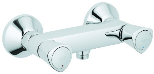 Grohe Costa S, Brause, S-Anschl., Silber, 20,4 x 11,4 x 8,2 cm