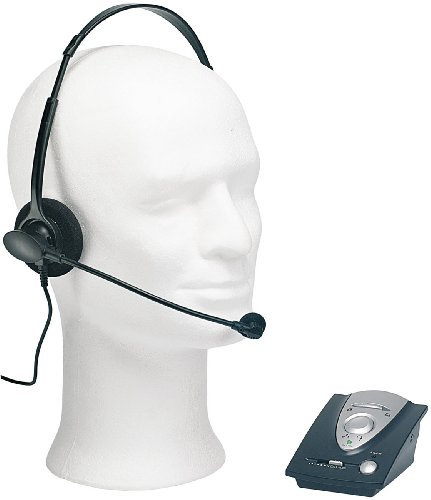 Callstel DECT Headset: Profi-Telefon-Headset inklusive Connector-Box für Festnetz-Telefone (für Festnetztelefon, mit Mikrofon, Freisprecheinrichtung)