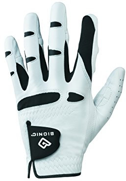 Bionic Handschuhe, Herren-Golfhandschuh, StableGrip, mit patentierter natürlicher Passform-Technologie aus langlebigem, robustem, echtem Cabretta-Leder