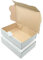 verpacking Maxibriefkartons 180 x 130 x 45 mm Maxibrief MB-2 Weiß Versand Post Faltschachtel DIN A6 | C6 (Innenmaß 170 x 125 x 41 mm) Versandschachtel Büchersendung (25 Stück)