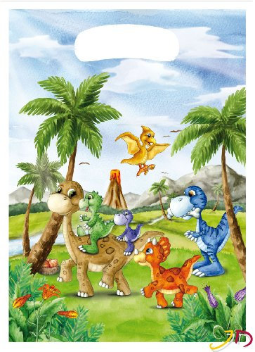 Kleine Dinosaurier 10 Partytüten