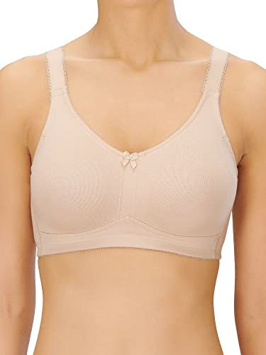 Naturana Soft Bra with Pocket for Post-Surgery Support and Recovery Care - 40 Light Beige D