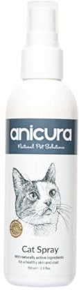 Anicura Natural Cat Spray – Soothing Relief for Itchy, Irritated Skin, Allergies & Dermatitis – Reduces Scratching, Licking & Discomfort – Gentle Care for Cats with Sensitive Skin
