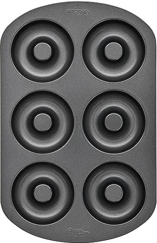 Wilton Donut-Backform, Antihaft, Groß, 6 Vertiefungen