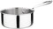 Vogue Tri Wall Saucepan 900 ml, Size: 140(Dia)mm, Stainless Steel & Aluminium - Induction Hob, Gas, Electric & Solid Top Compatible - Lid Sold Separately (Y422), Y244