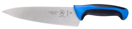 Mercer Culinary Millennia Colors Chef's Knife, 8 Inch, Blue