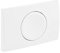 GEBERIT GEB115120111 Delta11 Betätigungsplatte für Spül-Stop oder 1-Mengen-Spülung 115.120.111, Delta 11-weiß