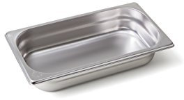 Gastro - Behälter 1 von Rieber / Gastronorm 1/3 / Einsatz / Profizubehör / Gastrobehälter 1 - 1/3 ungelocht