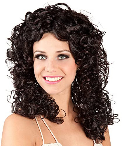 Boland 86422 Erwachsenenperücke Norah, braun, One Size