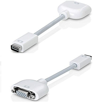Wooshshop® Cable/Adaptador Mini-DVI a VGA