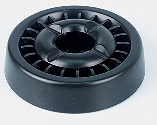 HA Ascher mit Stern-Einsatz schwarz/schwarz 13 cm, 210 g