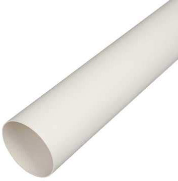 Plastic Ducting Tube Pipe Extractor Fan System 4 5 6 Dia x 350, 500, 1m, 2m (100mm 4 Dia x 2000 mm)