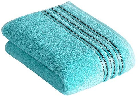 Vossen 1153260377 F534 Cult de Luxe - Handtuch, 50 x 100 cm, blau