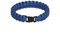 Mil-Tec para Armband 15mm KST.Verschl. blau Gr.XL
