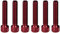 Puig Blister 6 vis allen M6 x 30 mm. rouge
