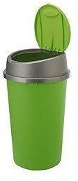 Apple Green Touch Top Bin Ideal Dustbin for Kitchen, Home or Office - 45 Litres