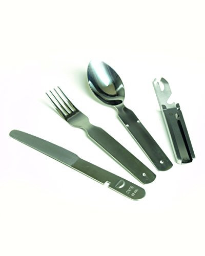 Mil-Tec Unisex - Adult 14622000 Cutlery Set, Multi-Colour, One Size