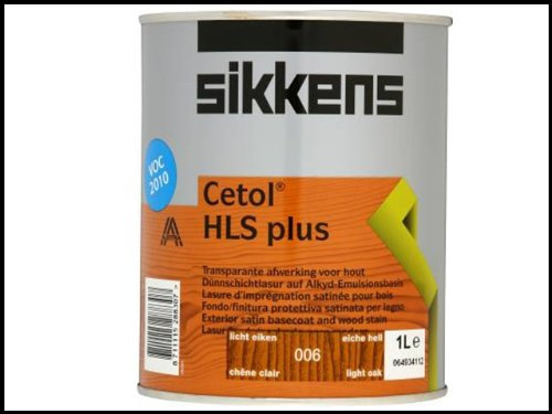 Sikkens Cetol HLS Plus Translucide Lasure 1L Chêne clair