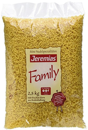 Jeremias Gabelspaghetti, Family Frischei-Nudeln, 1er Pack (1 x 2.5 kg Beutel)