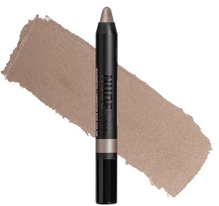NUDESTIX Magnetic Luminous Eye Color Twilight – Lidschatten Stift & Eyeliner – Wasserfest, Langanhaltend bis 11h – Schimmernder Grau-Taupe Eye Pencil 2.8g