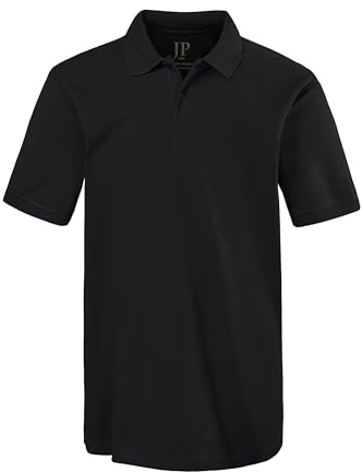 JP 1880 Poloshirt, Piqué Uomo, Nero, 6XL