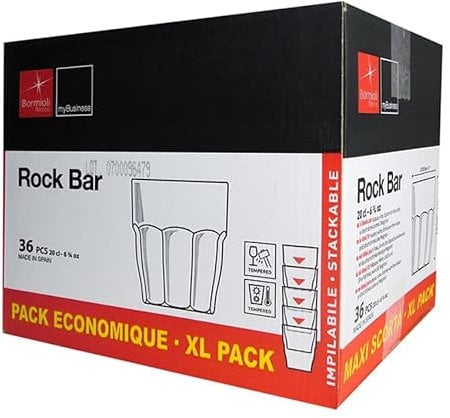 C36 BICCHIERI ROCKBAR 21,5 BORMIOLI