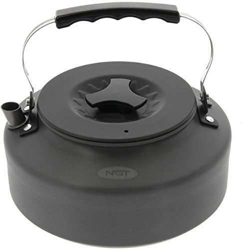 NGT Unisex Wasserkocher aus Aluminium, Gunmetal, 1,5 Liter