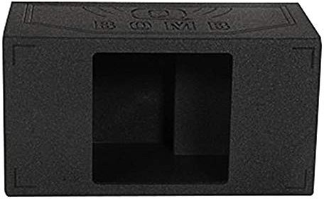 Q Power QBOMB12VLSQ Single 12 Inch Side Ported Speaker Box for Kicker L7 Sub