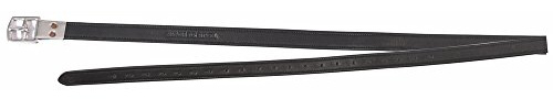 Henri de Rivel Triple Covered Grippy Close Contact Stirrup Leathers - Black - 54