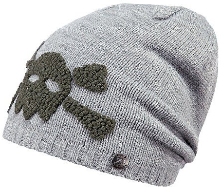 Barts Baddy Beanie Kids heather grey, Größe:Kindermützen Größe 53
