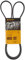 CONTITECH 6PK1400 Keilrippenriemen