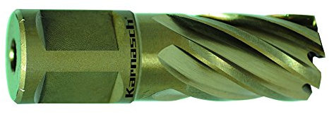 KARNASCH 201260u018 Gold-Drill Line 30 HSS-XE Lochsägenbohrer Weldonstiel 18 mm Schnittdurchmesser 30 mm Nutzlänge 19 mm Schaftdurchmesser