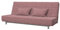 Soferia Sofabezug Kompatibel Mit BEDDINGE 3er-Bettsofa Sofaüberzug Sofaüberwurf Sofaschoner Cover Einfache Reinigung Allergiefrei Naturel Orange