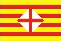 Barcelona Spanien Fahne Flagge Grösse 1,50x0,90m