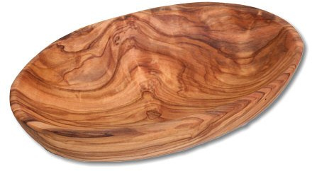 Schale oval aus Olivenholz 16 x 10cm