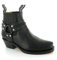Grinders Renegade Lo Nero Uomo Cowboy Stivali 42