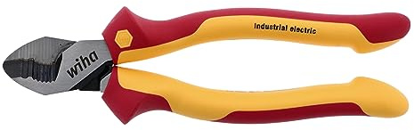 Wiha 32927 8-Inch Insulated Industrial Cable Cutters
