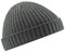 Beechfield Unisex Trawler Beanie Baseballkappe, Grau (Rauchgrau), Einheitsgröße