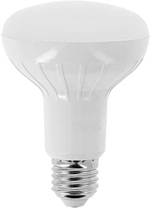 Ampoule Spot Led R80 Culot E27 Classique - Ampoule LED E27 Blanc Chaud Angle D'Éclairage 120° - Ampoule E27 LED 13W Équivalant À 75W, Intensité De 1055 Lumens - Lumière Blanche Chaude - ALR80 Xanlite